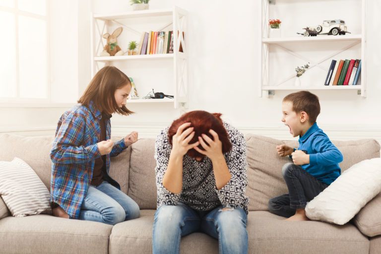 Выгоревший уставший родитель…